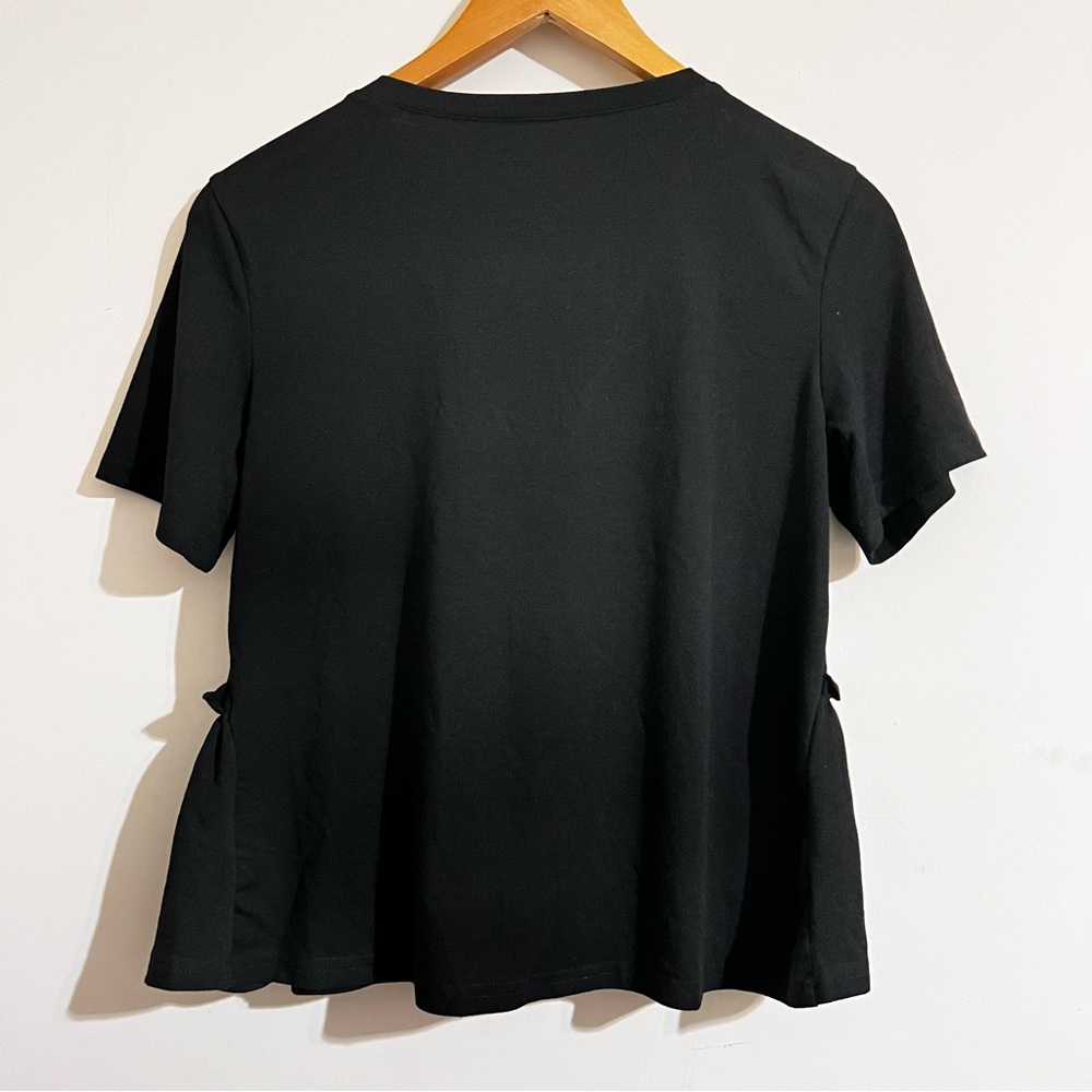 Deep V Ruffle Top - Picture 2 of 2